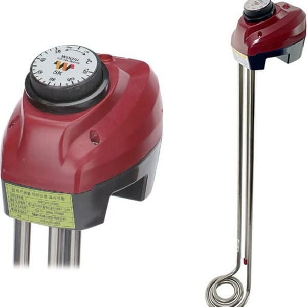 순간 온수 히터 캠핑 아날로그