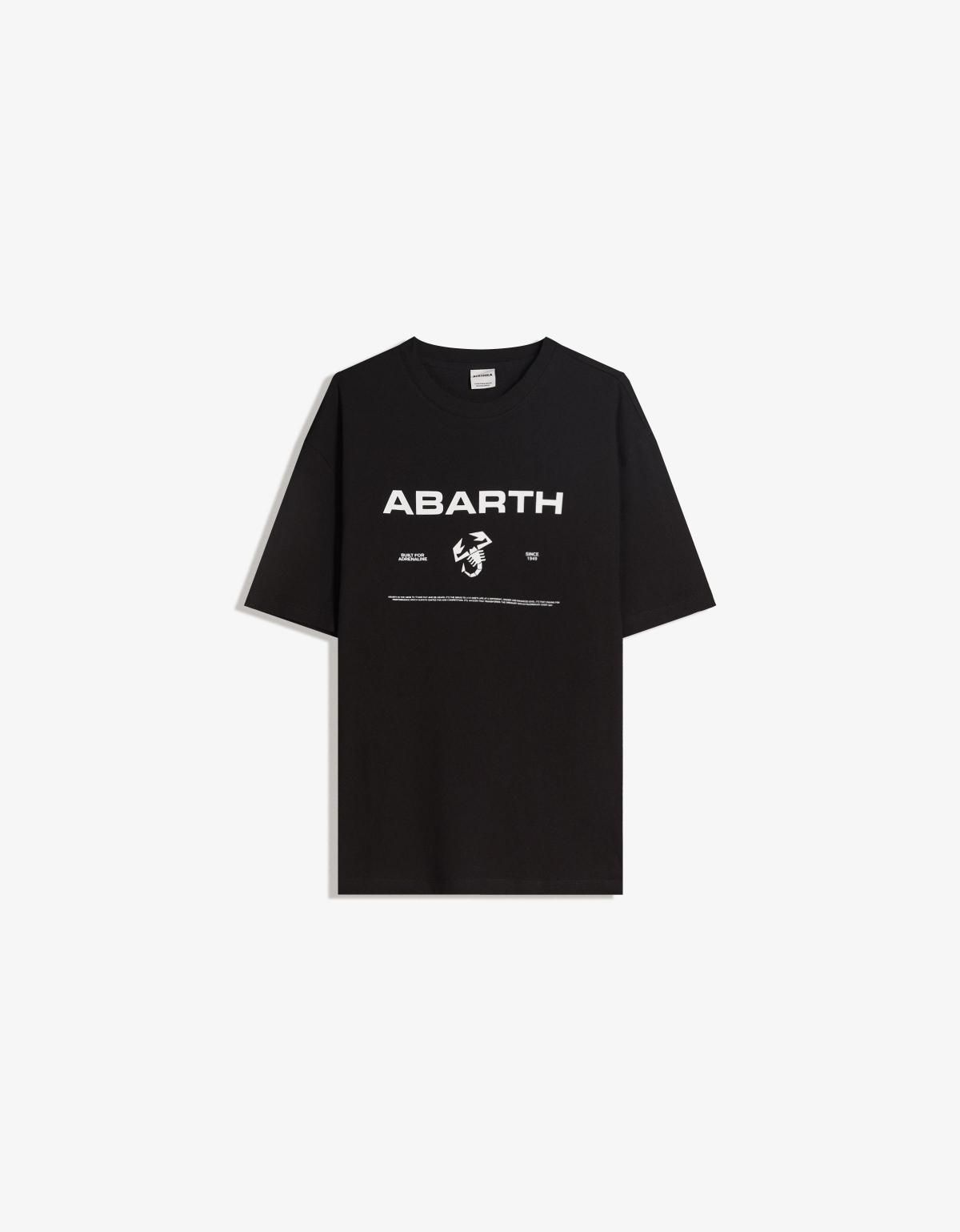 버쉬카 레이싱 프린트 블랙 반팔 티셔츠 8075/538 BLACK - 상세 이미지 3