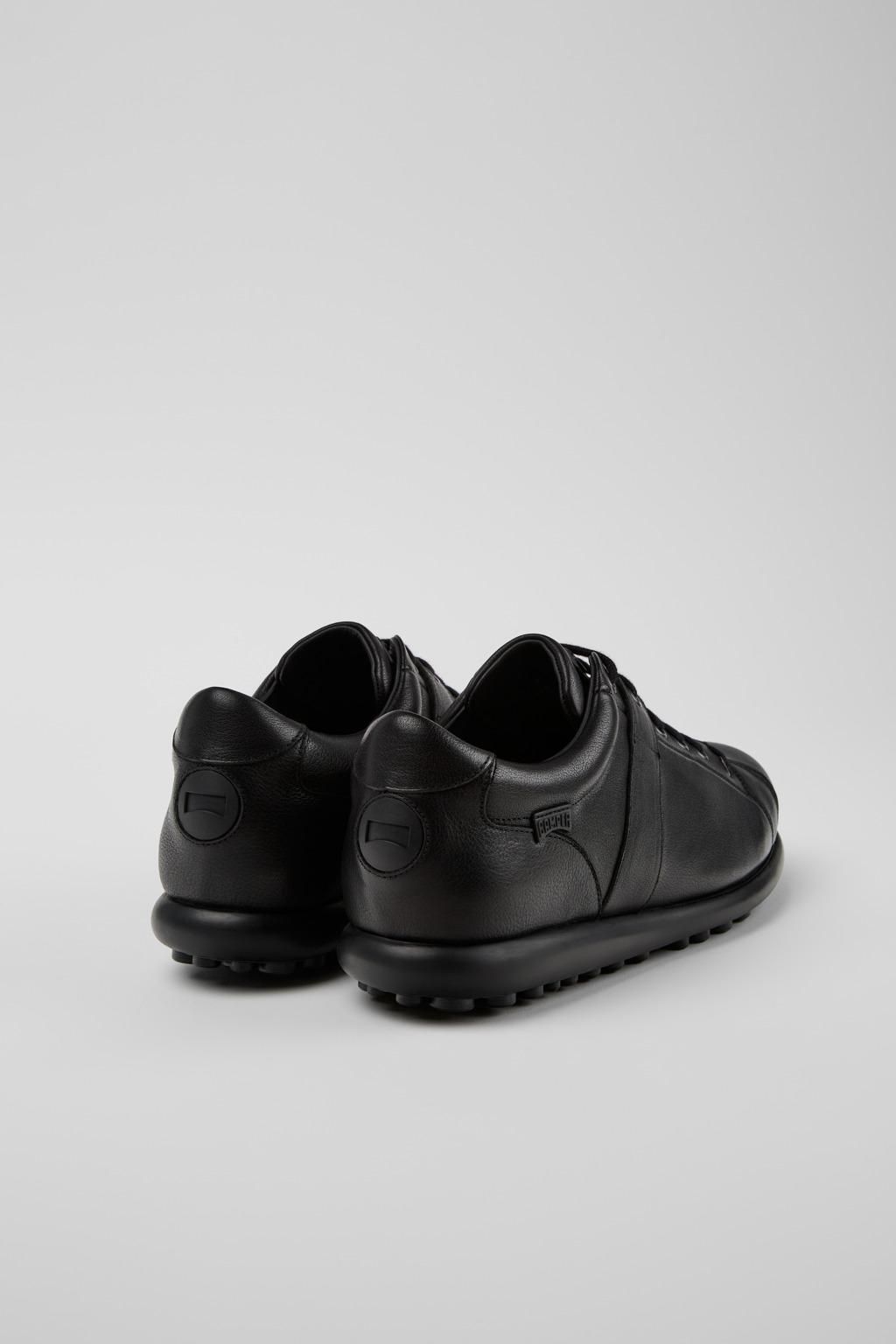 캠퍼 블랙 레더 스니커즈 Pelotas 17408-126 BLACK - 상세 이미지 3
