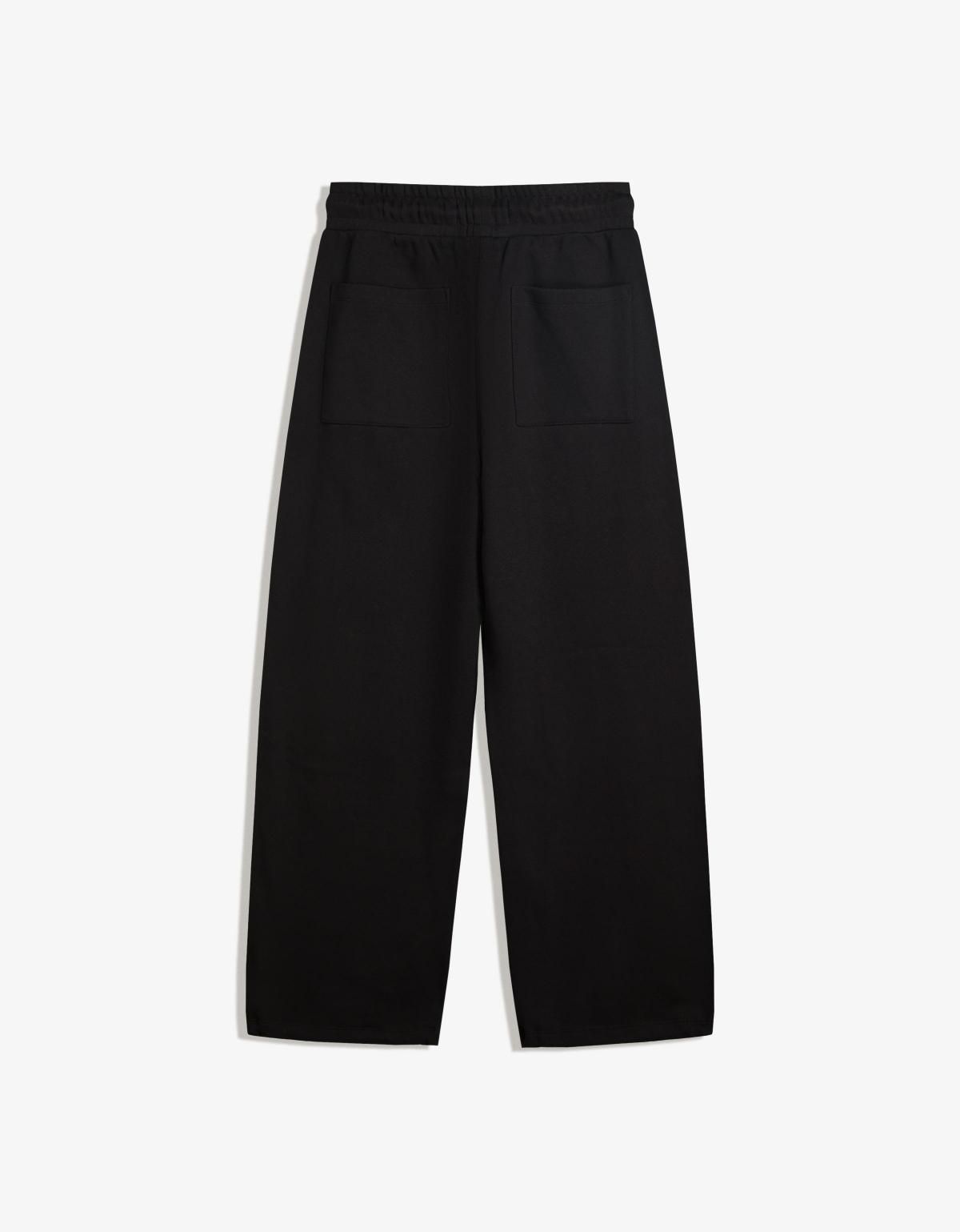 버쉬카 블랙 와이드 벌룬핏 팬츠 5491/190 BLACK - 상세 이미지 3