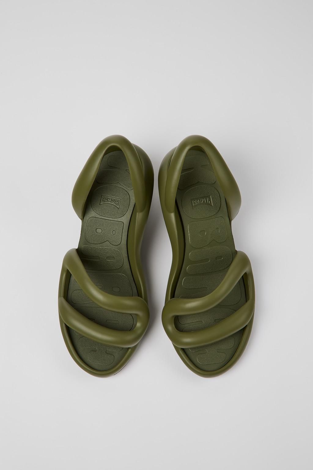 캠퍼 남녀공용 그린 스트랩 샌들 Kobarah K100839-018 GREEN - 상세 이미지 4