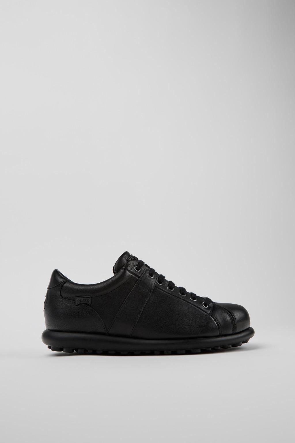 캠퍼 블랙 레더 스니커즈 Pelotas 17408-126 BLACK - 상품 이미지