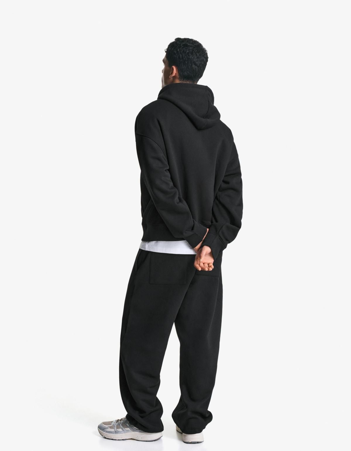 버쉬카 블랙 와이드 벌룬핏 팬츠 5491/190 BLACK - 상세 이미지 4