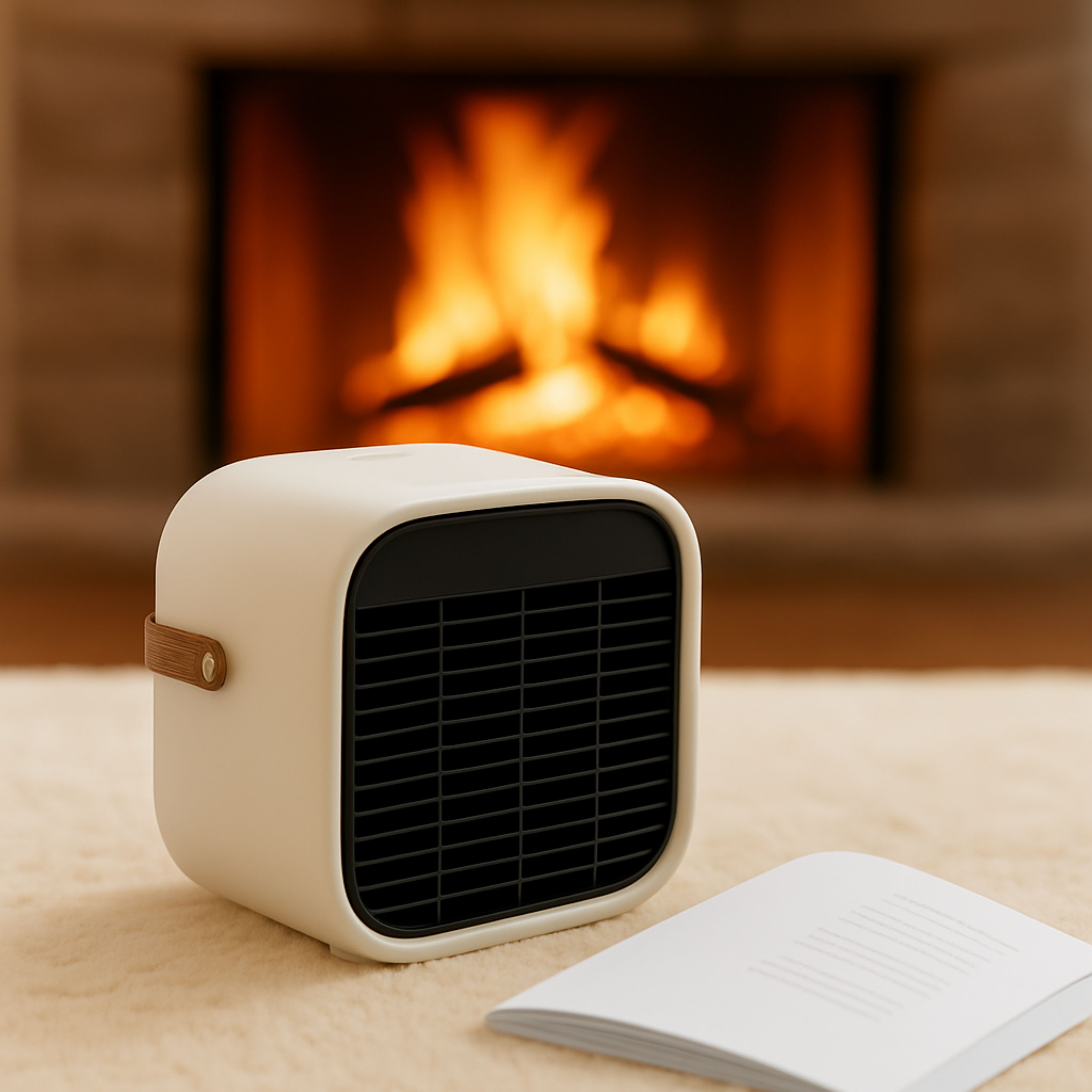 썸머 온풍기 가정용 절전형 1등급 히터 사무실 원룸 캠핑 아기방 욕실 저전력 저소음 - 상품 이미지