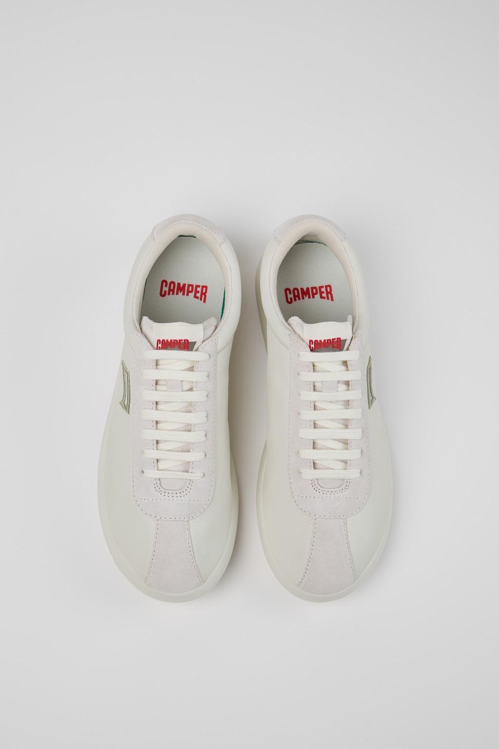 캠퍼 화이트 남성 스니커즈 Pelotas XLF K101019-007 WHITE - 상세 이미지 4