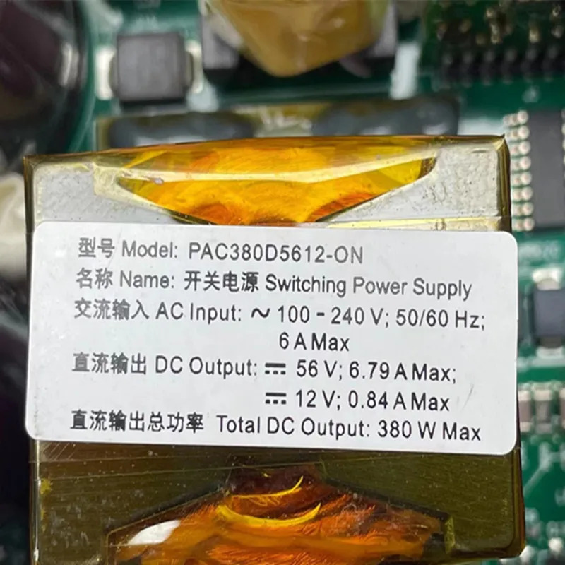 Huawei호환 56V6.79A 12V0.84A 380W 전원공급장치 PAC380D5612-ON EN31PWRUA 새 원본