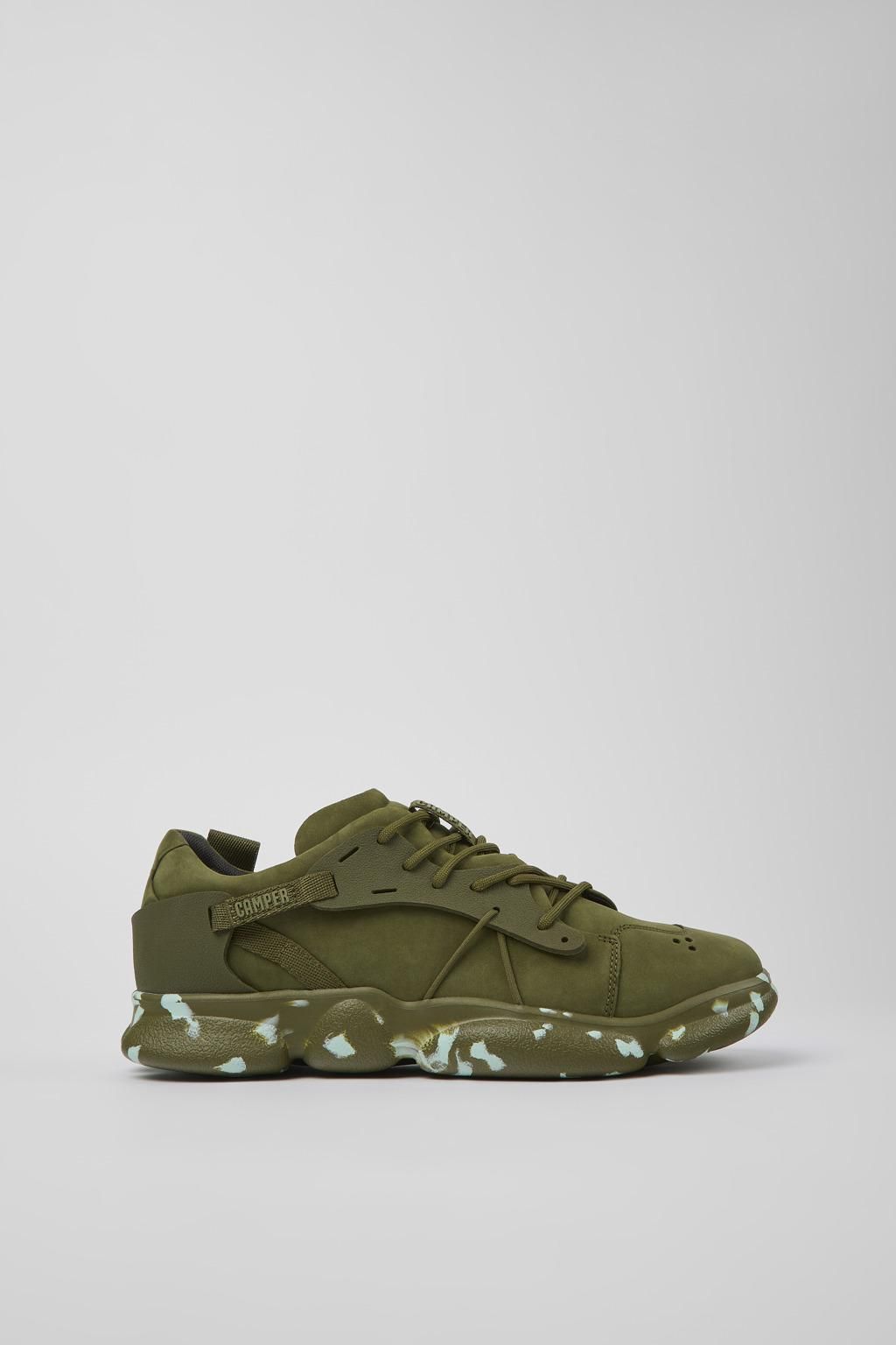 캠퍼 테크니컬 그린 스니커즈 Karst K100845-021 GREEN - 메인 이미지