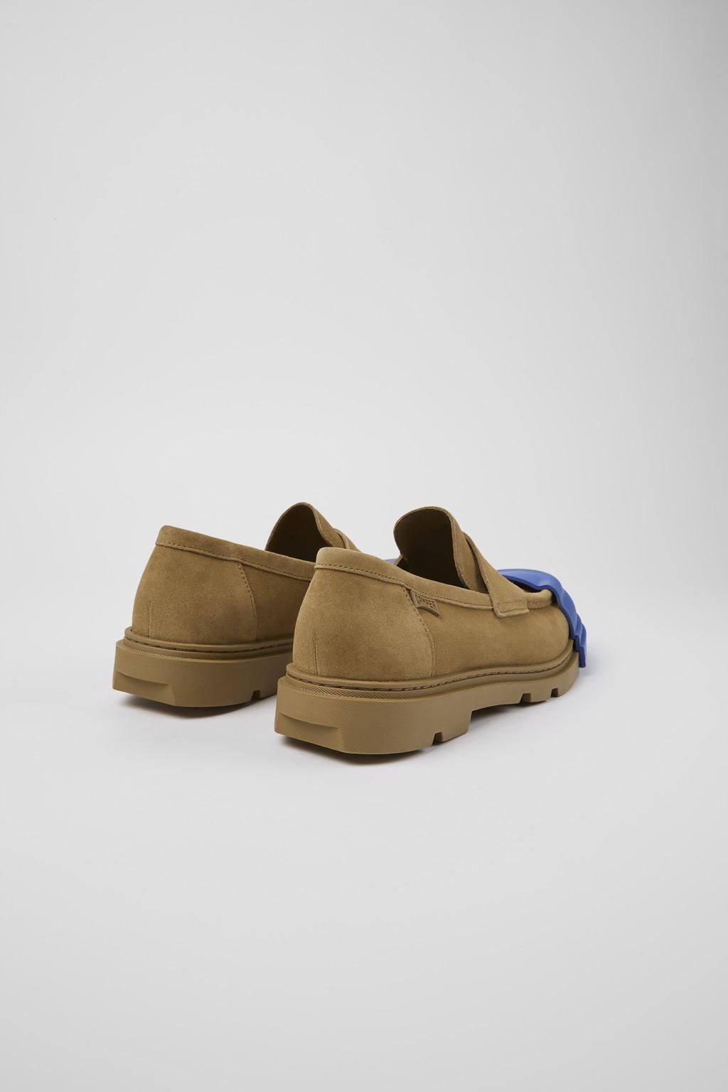 캠퍼 브라운 남성 누벅 로퍼 Junction K100956-002 BROWN - 상세 이미지 3