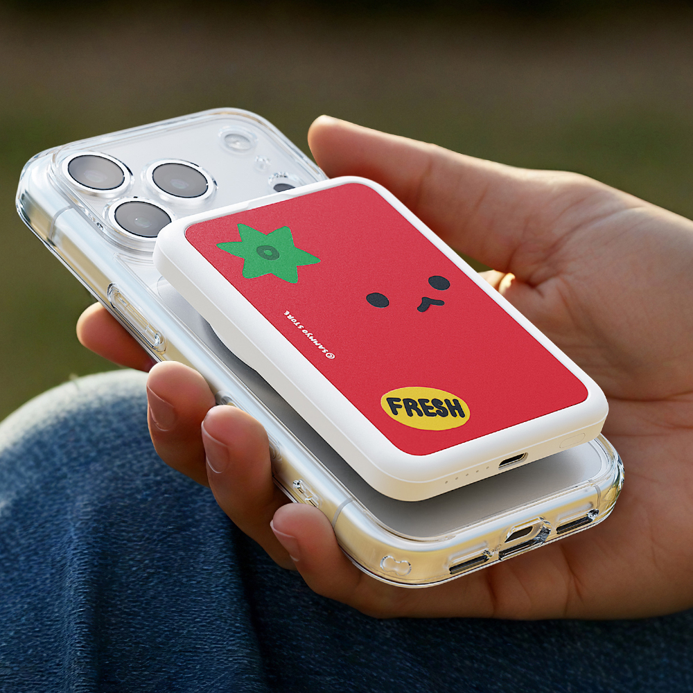 무선 고속충전 띠부띠부 맥세이프 보조배터리 5000mAh - 상세 이미지 4