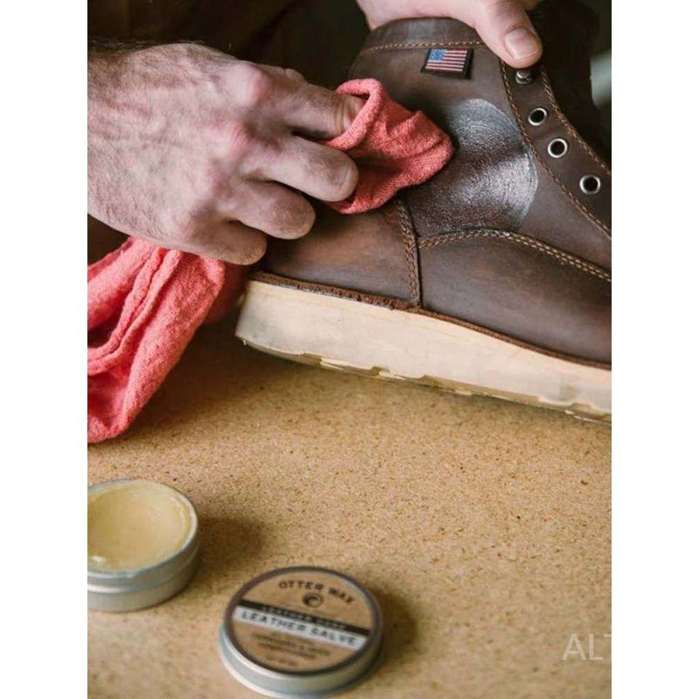 Otter Wax 가죽 패브릭 캔버스 신발 가방 모자 방수 레귤러 재킷 바 - 상세 이미지 3
