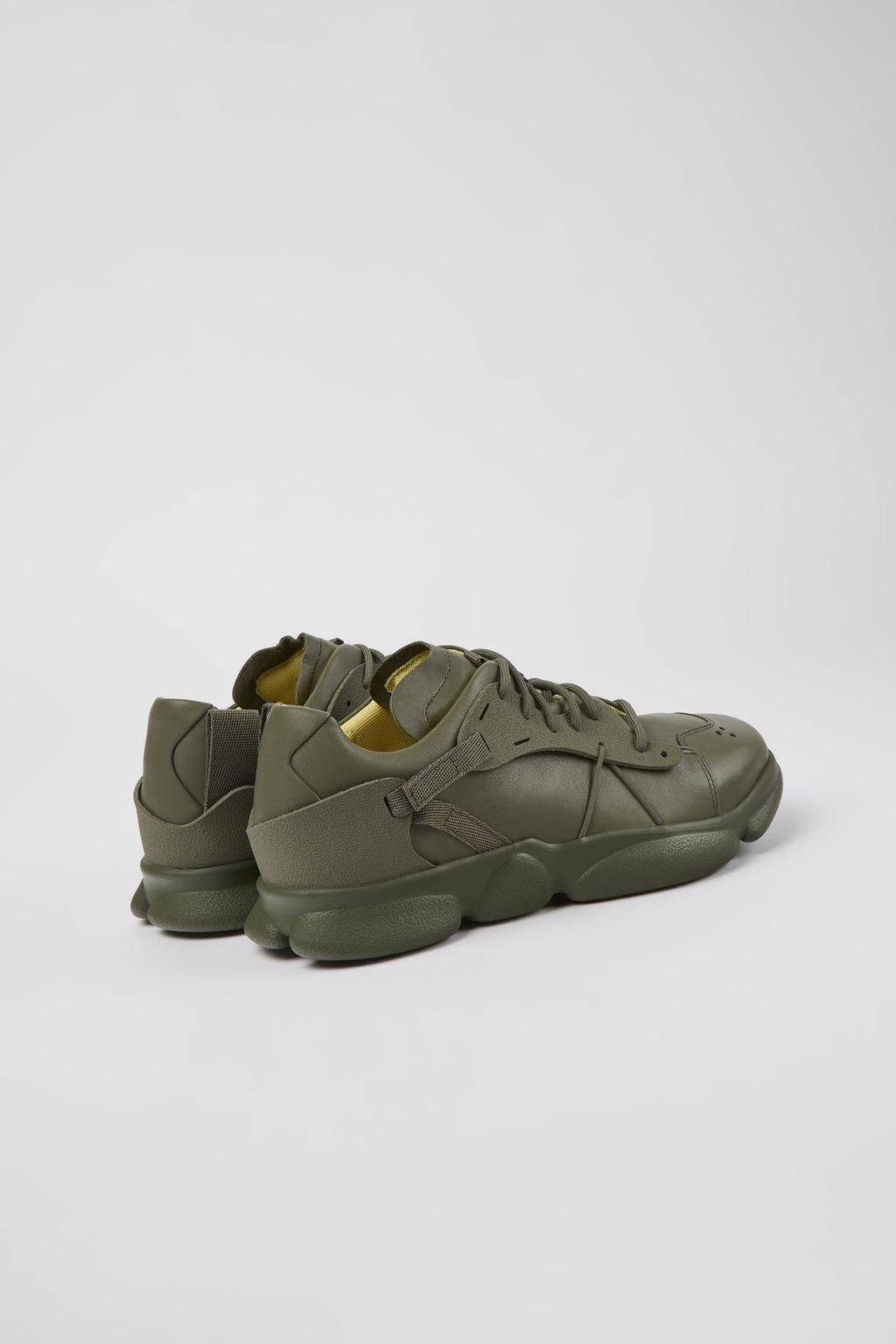 캠퍼 테크니컬 그린 레더 스니커즈 Karst K100845-006 GREEN - 상세 이미지 3