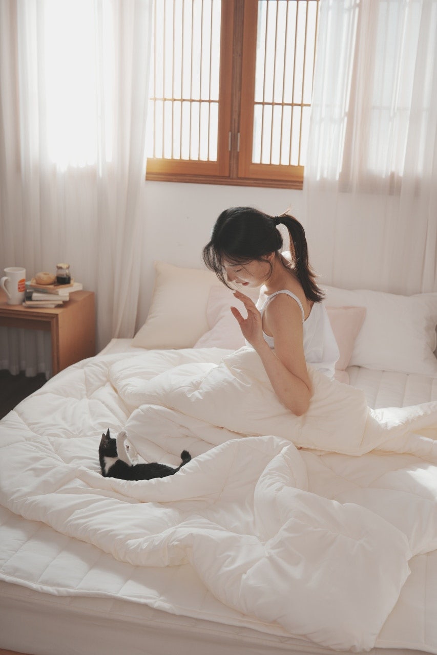 먼지없는 사계절 차렵이불 마이크로 실크이불 - 상품 이미지