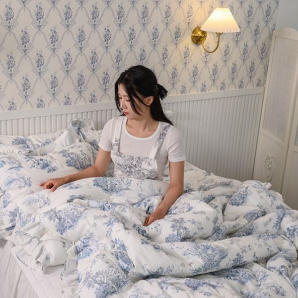 부드러운 광목 차렵 이불 면100 사계절 차렵 이불 30수 - 상품 이미지