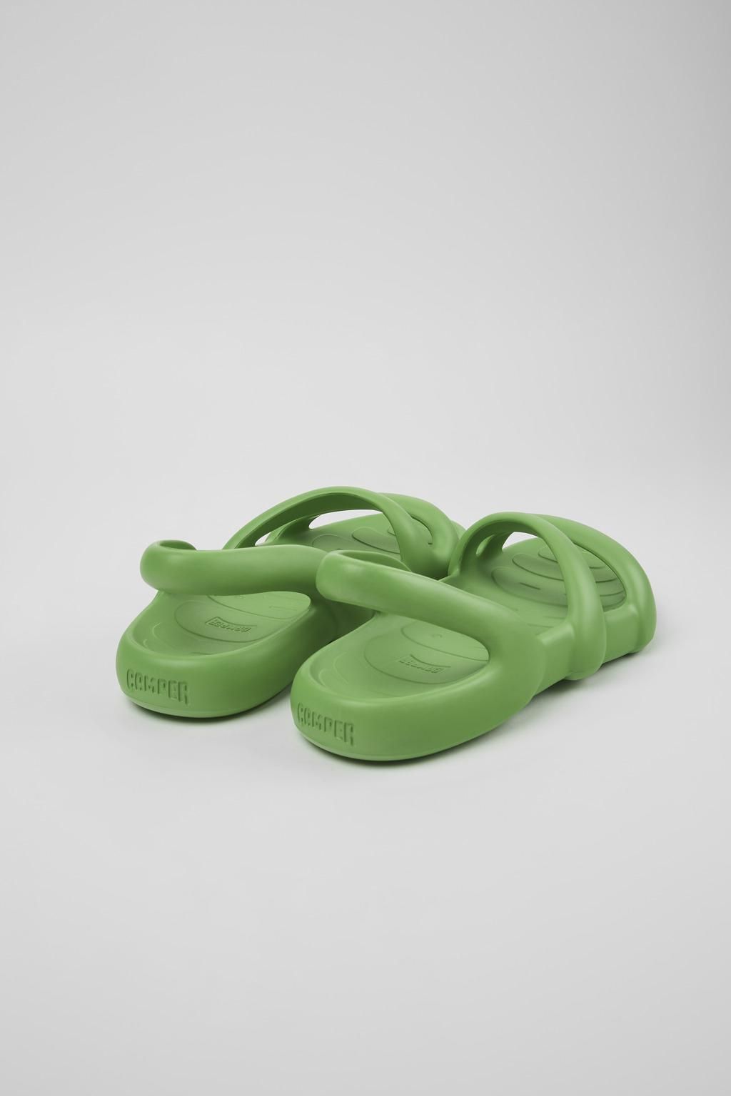 캠퍼 남녀공용 그린 스트랩 플랫 샌들 Kobarah K100957-006 GREEN - 상세 이미지 3
