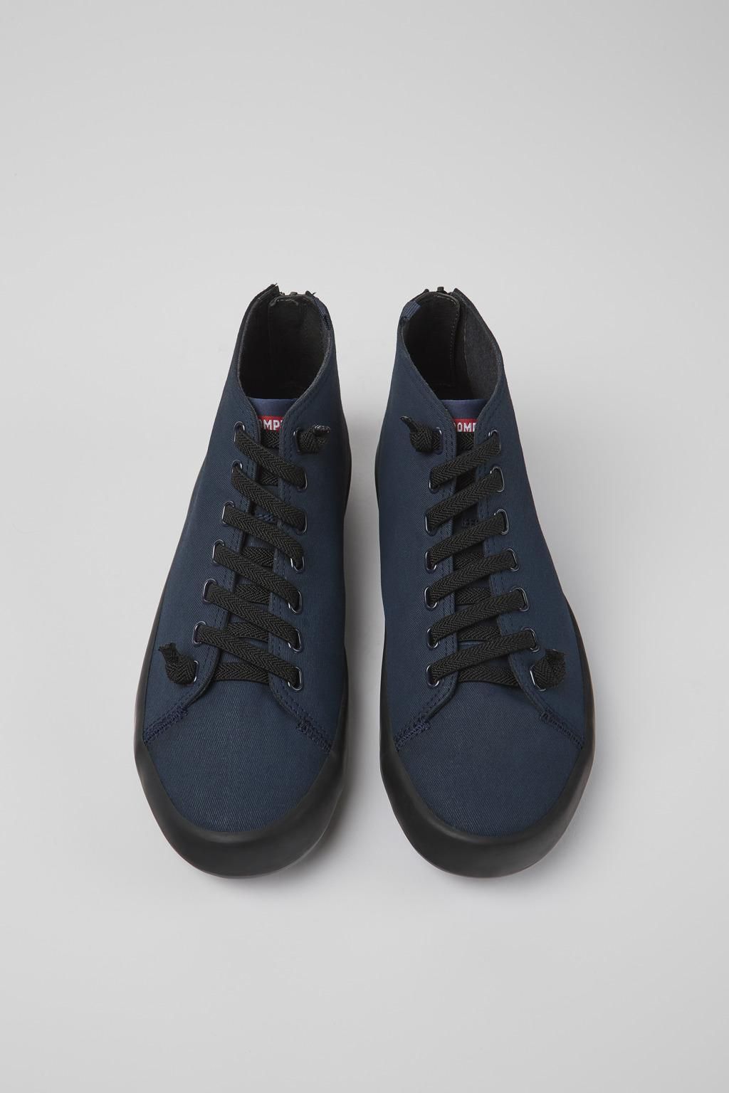 캠퍼 네이비 하이탑 스니커즈 Andratx K300143-008 BLUE - 상세 이미지 4