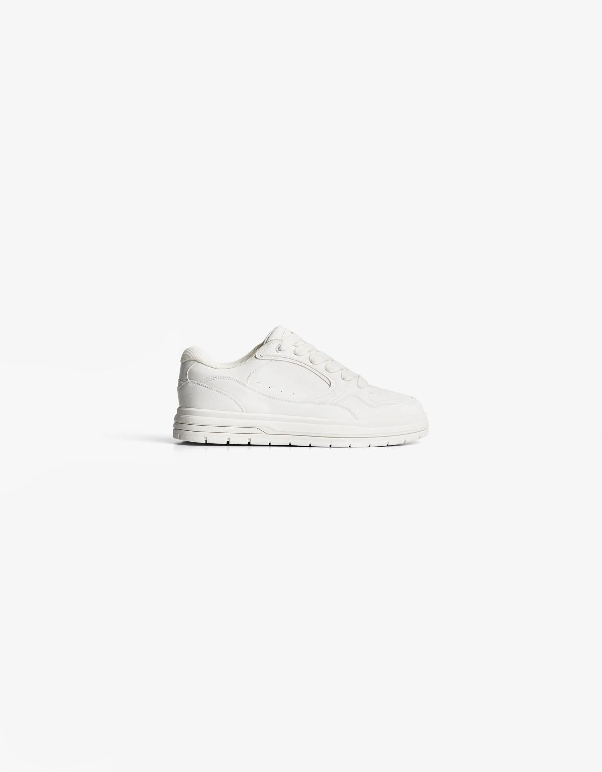 버쉬카 화이트 베이직 스트리트 스니커즈 2406/664 WHITE - 상세 이미지 4