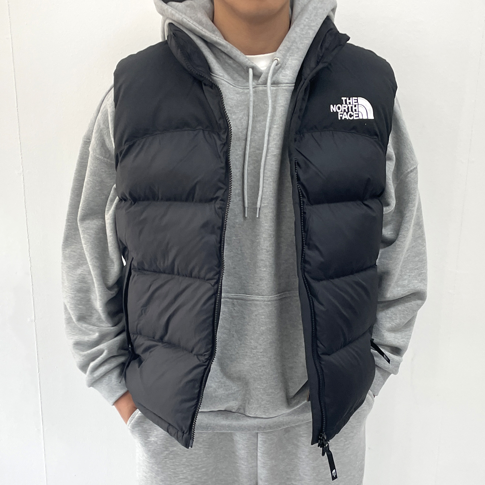 노스페이스 패딩 조끼 눕시 온볼 다운 베스트