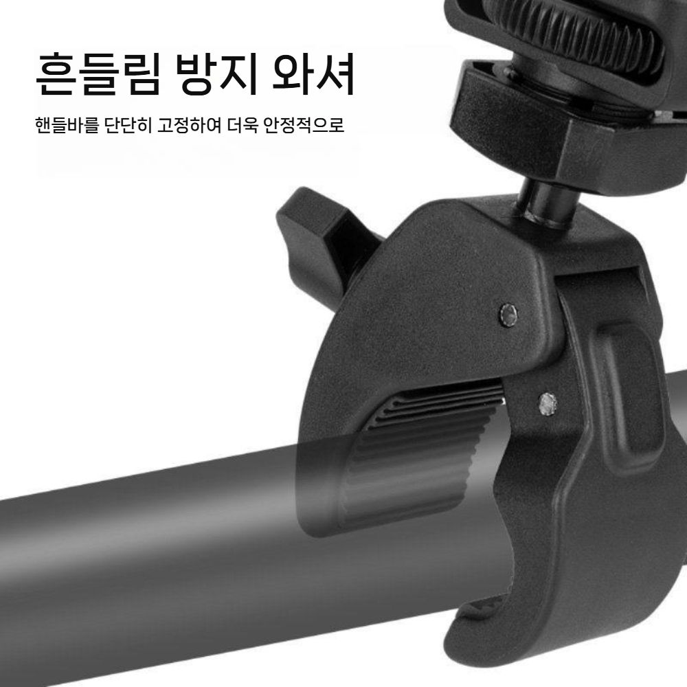 DJI 오즈모 나노 사이클링 마운트 오토바이 셀카봉 홀더 핸들바 액션 자전거 클립 - 상세 이미지 4