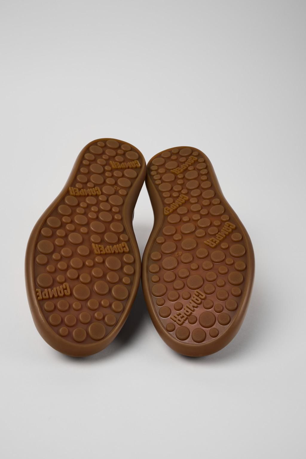 캠퍼 버건디 남성 스니커즈 Pelotas Soller K100937-008 BURGUNDY - 상세 이미지 5