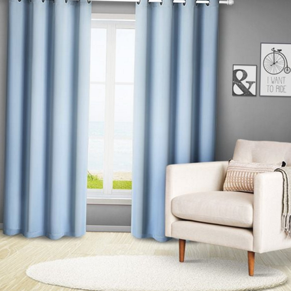 숙면 암막 커튼 나비 거실 암막 커튼 빈티지 안방