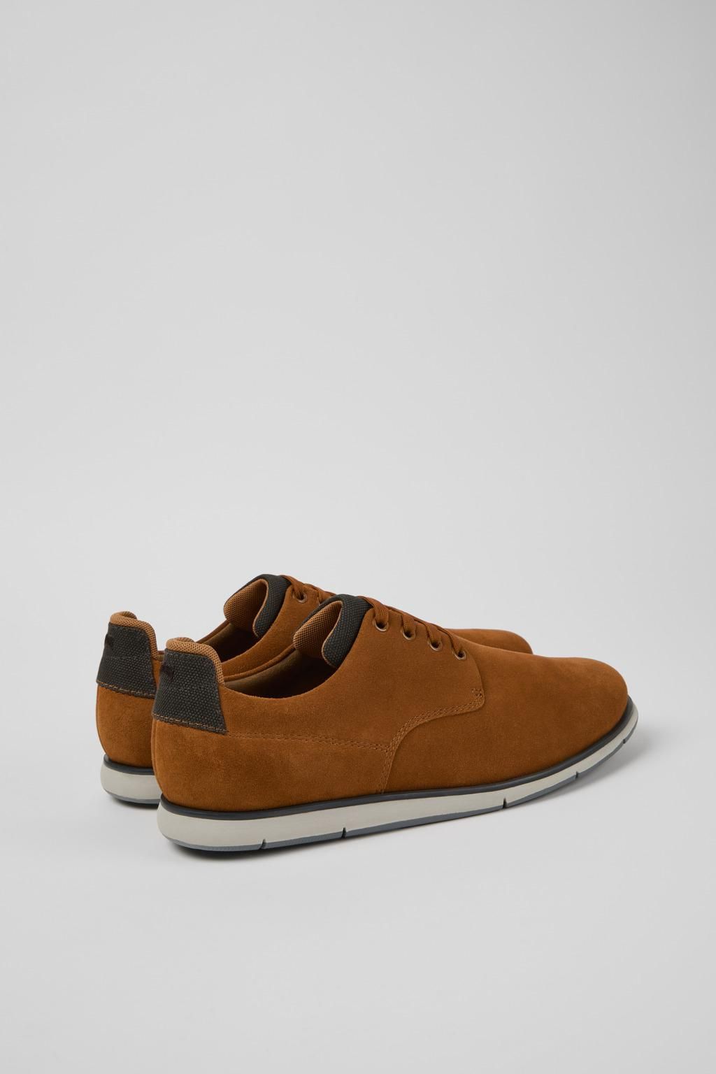 캠퍼 브라운 캐주얼 스웨이드 스니커즈 Smith K100478-017 BROWN - 상세 이미지 3
