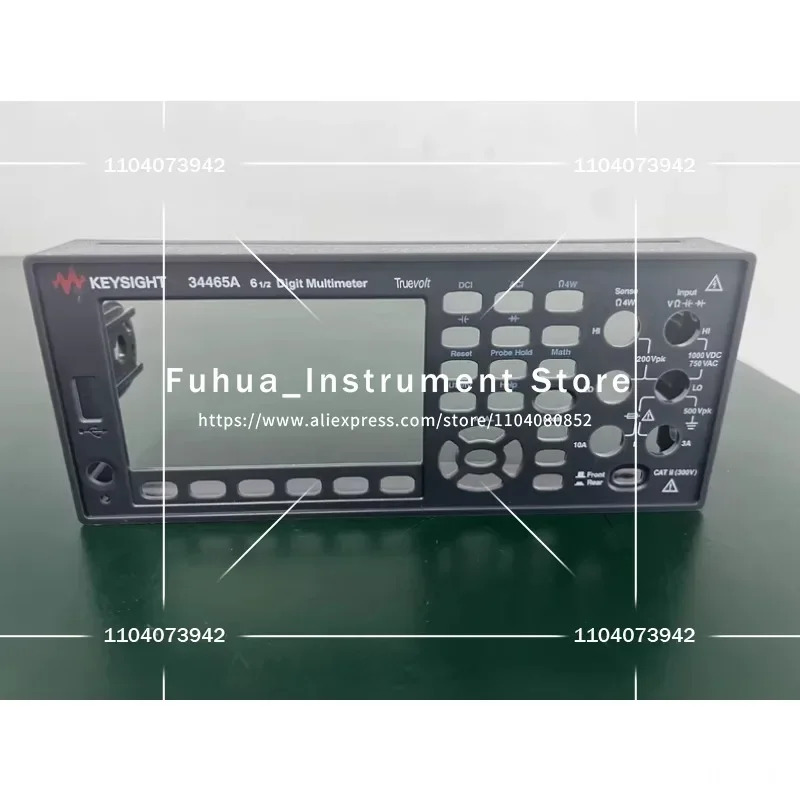 검정색 전면 패널은 hp호환/Agilen/keysight 34465A 멀티미터리퍼됩니다.
