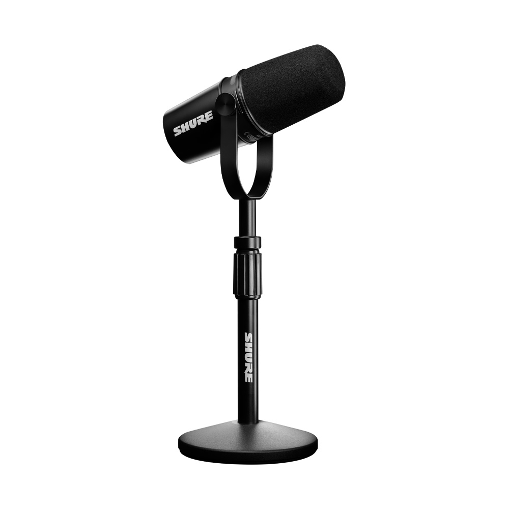 [SHURE] 슈어 MV7+ Podcast Kit 슈어 팟캐스트 XLR, USB-C 하이브리드 듀얼 마이크 키트 (스탠드 포함) (암스탠드 증정) - 상세 이미지 2