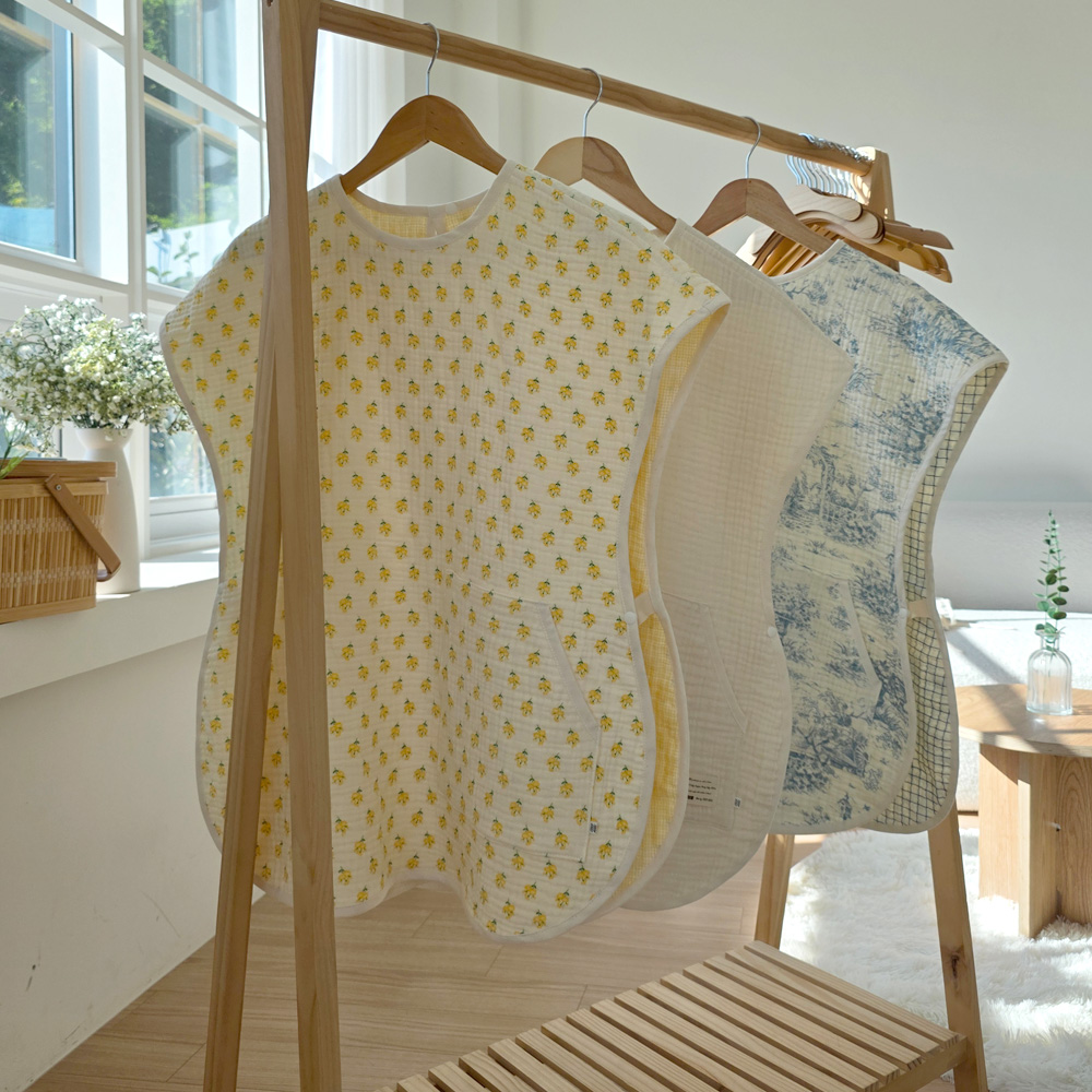 엄마 턱받이 수유 가리개 앞치마 아기 침받이 이유식 트림패드