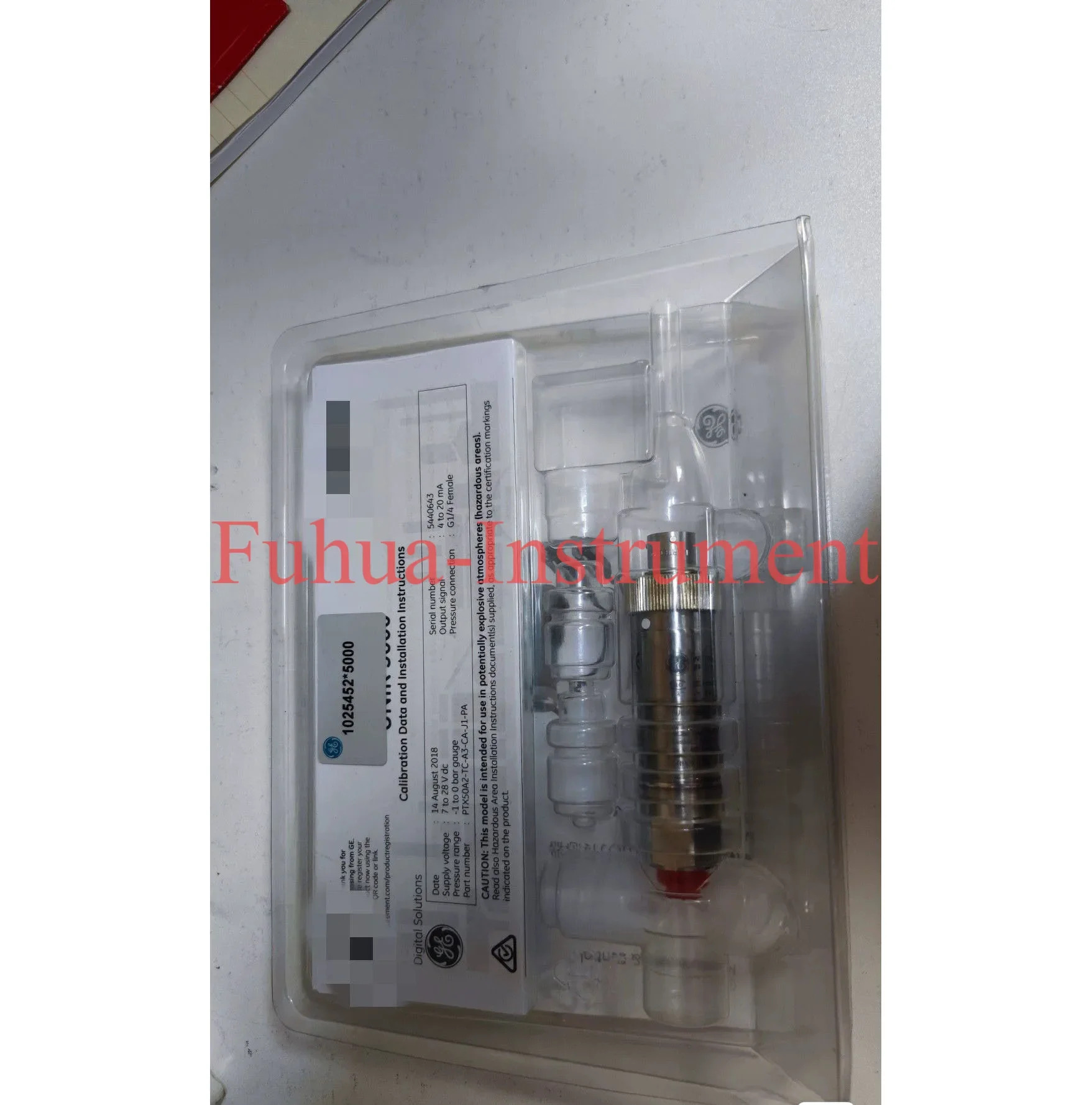 Druck UNIK 5000 압력센서 PTX50A2-TC-A3-CA-JI-PA 7-28Vdc 압력 범위 -1 0 bar 게이지