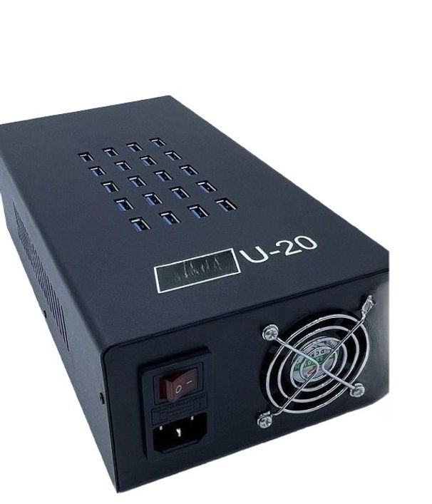 멀티포트 USB 충전기 고출력 250W 휴대폰 태블릿 멀티 충전기 - 상품 이미지