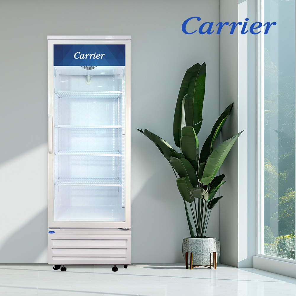 캐리어 업소용 냉동 쇼케이스 냉동식품 수직 컵냉동 냉동고 간냉식 직냉식 480F1H 제품 이미지
