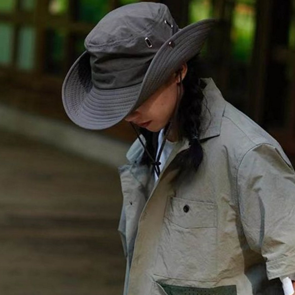 사파리 남성 버킷 햇 통기성 여성 버킷 햇 조절 - 상품 이미지