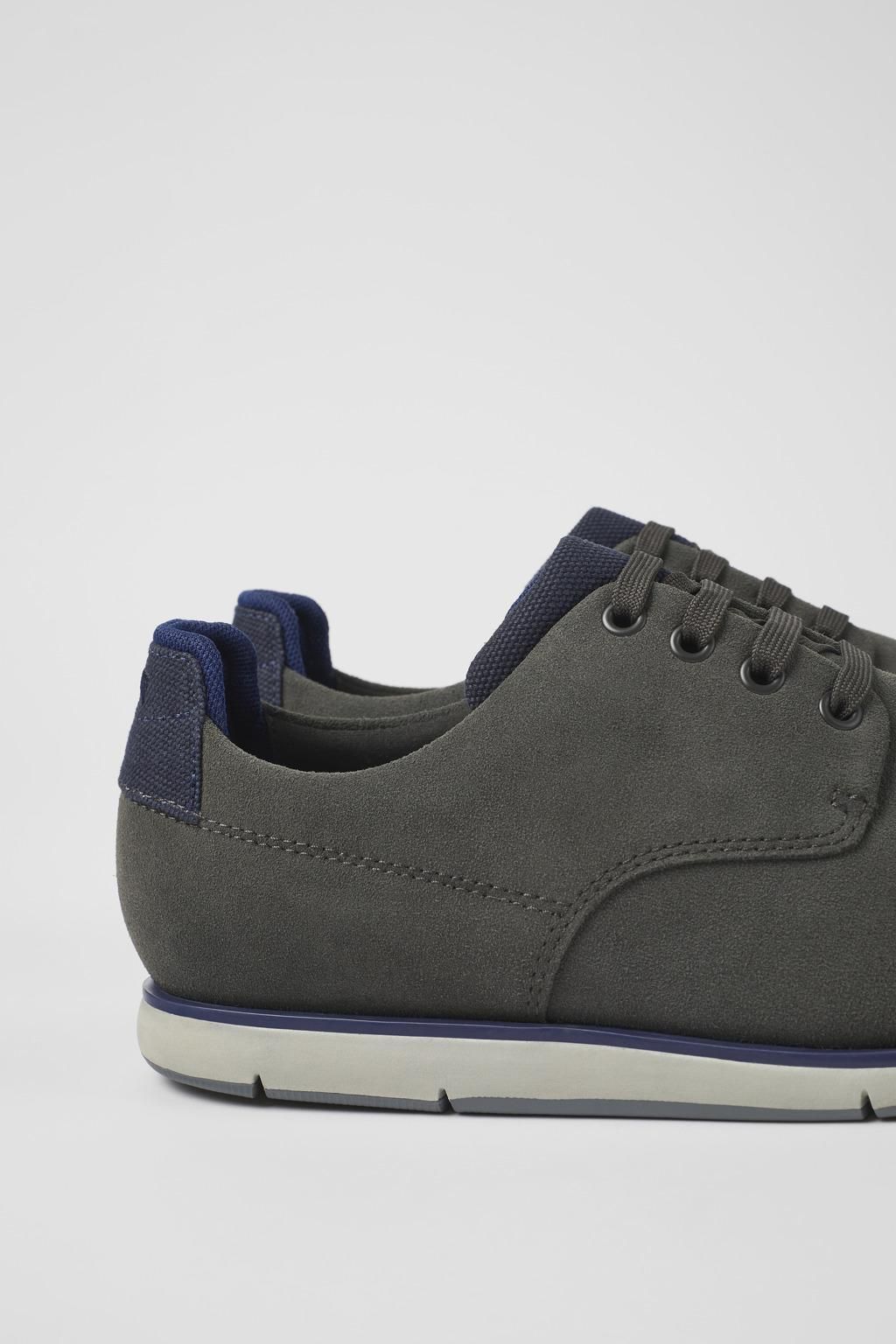 캠퍼 블루 그레이 누벅 텍스타일 슈즈 Smith K100478-007 GREY - 상세 이미지 2