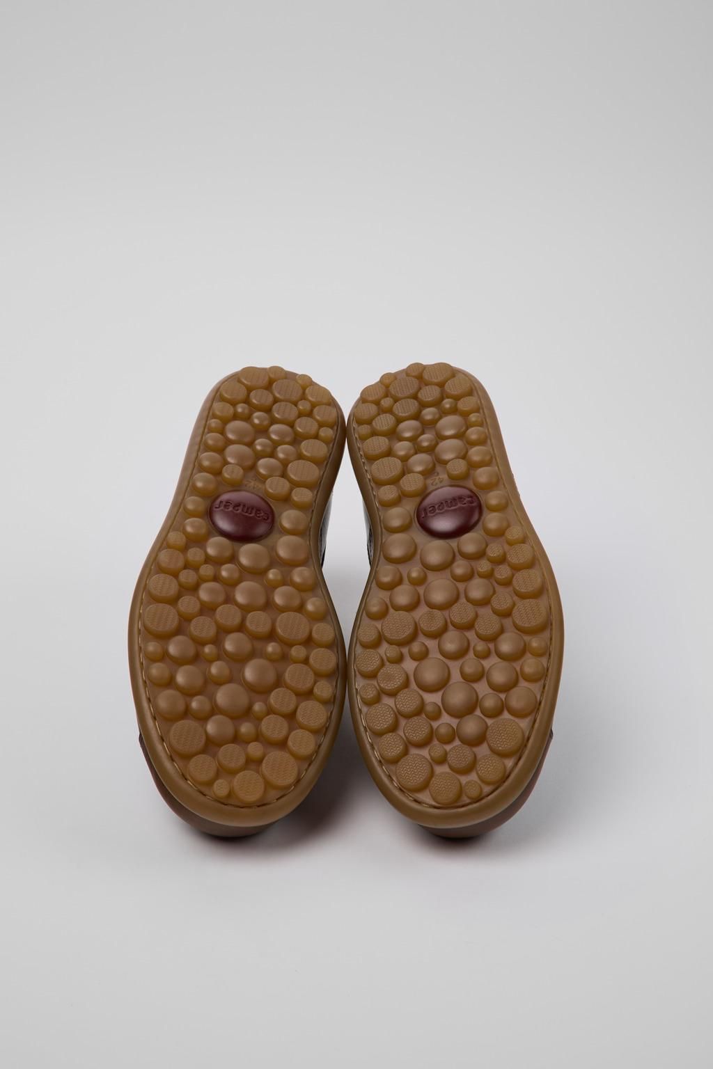 캠퍼 브라운 레더 캐주얼 스니커즈 Pelotas 16002-334 MULTICOLOR - 상세 이미지 5