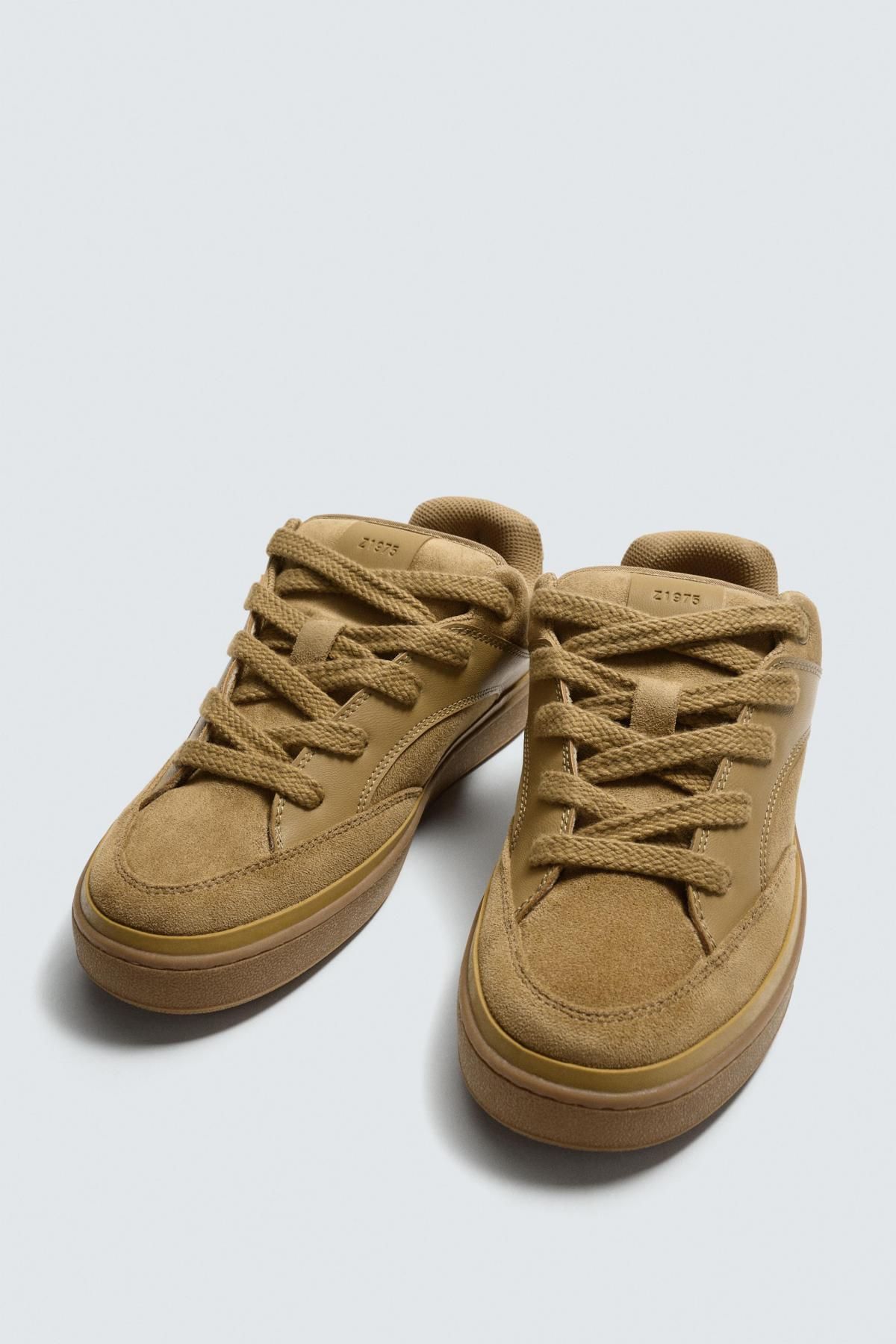 자라 청키 트렌디 남성 청키 스니커즈 2213/720 CAMEL BROWN - 상세 이미지 5