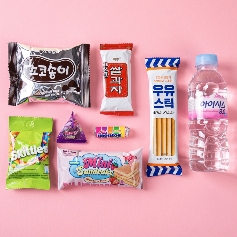 (10+1) 더하모니 ONLY 인형뽑기 지퍼백 간식 꾸러미 2호 간식꾸러미 과자선물세트 단체행사 구디백 - 상세 이미지 4