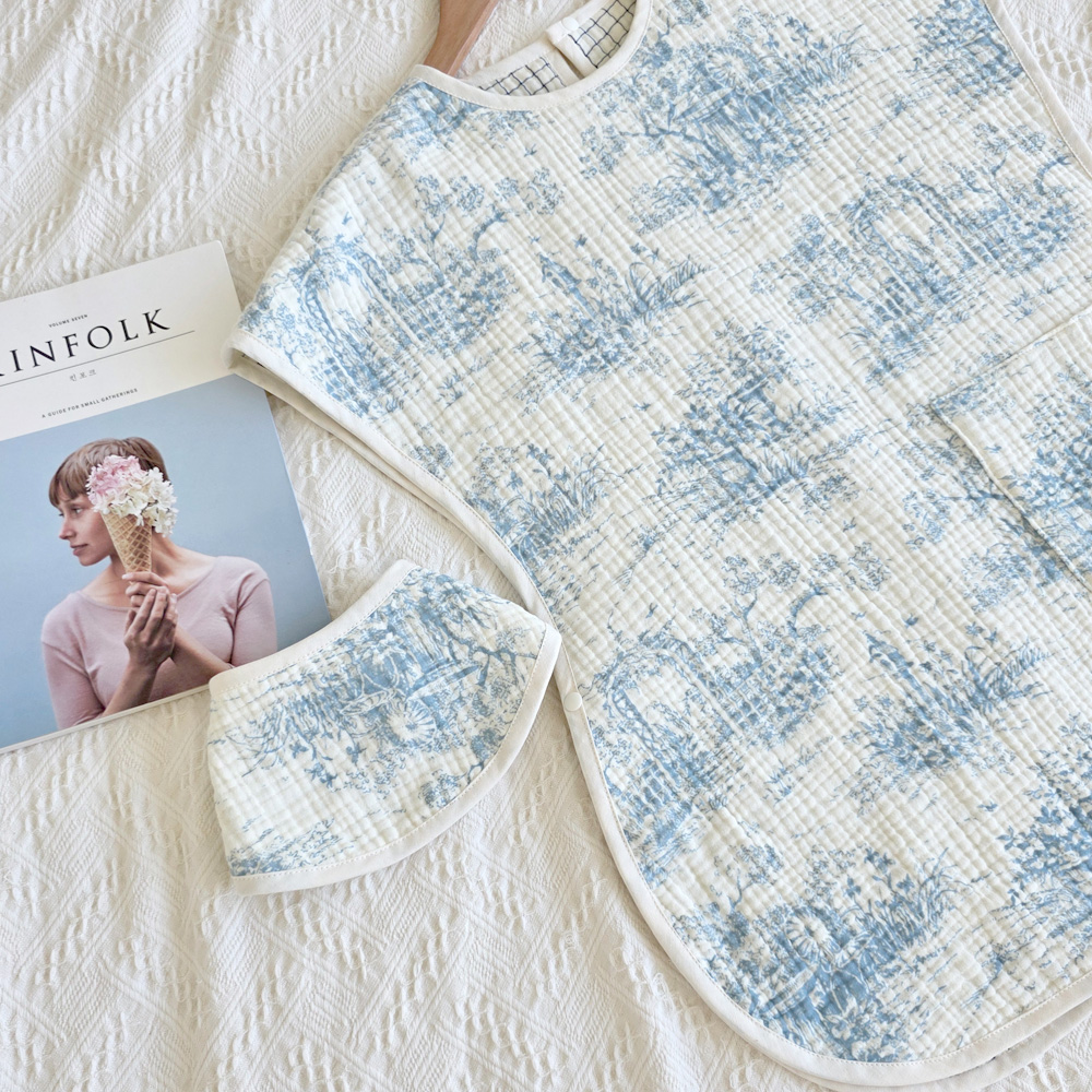 엄마 턱받이 수유 가리개 앞치마 아기 침받이 이유식 트림패드