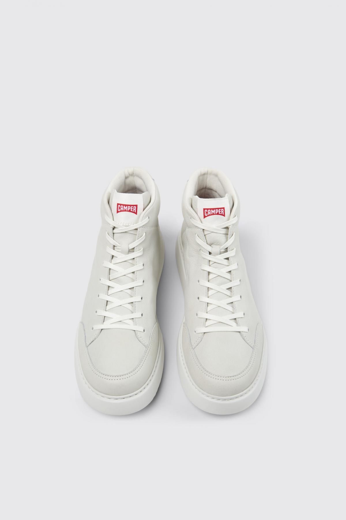 캠퍼 레트로 미드탑 앵클부츠 Runner K21 K300438-006 WHITE - 상세 이미지 4