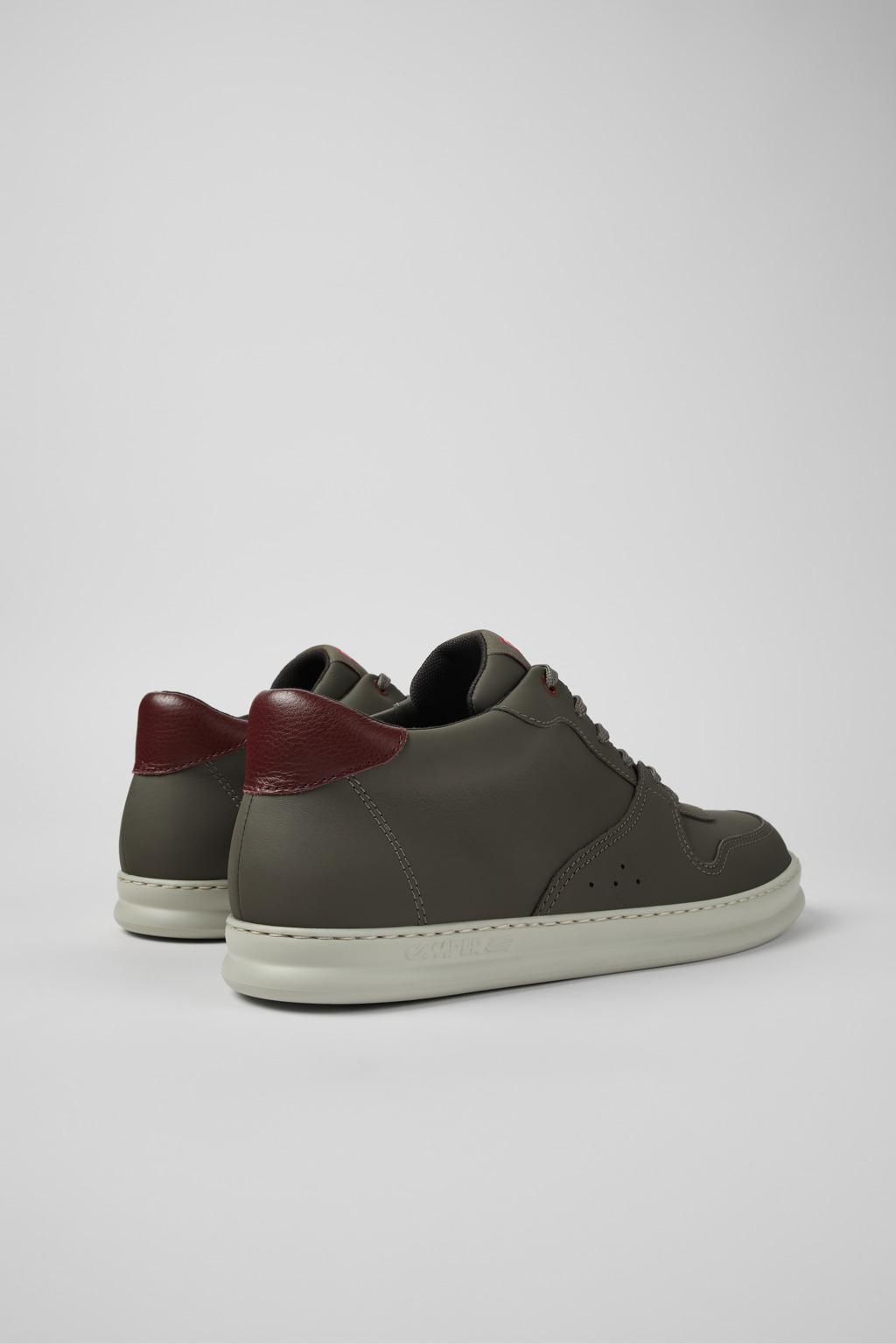 캠퍼 테크니컬 남성 가죽 스니커즈 Runner K300346-003 BROWN GRAY - 상세 이미지 3