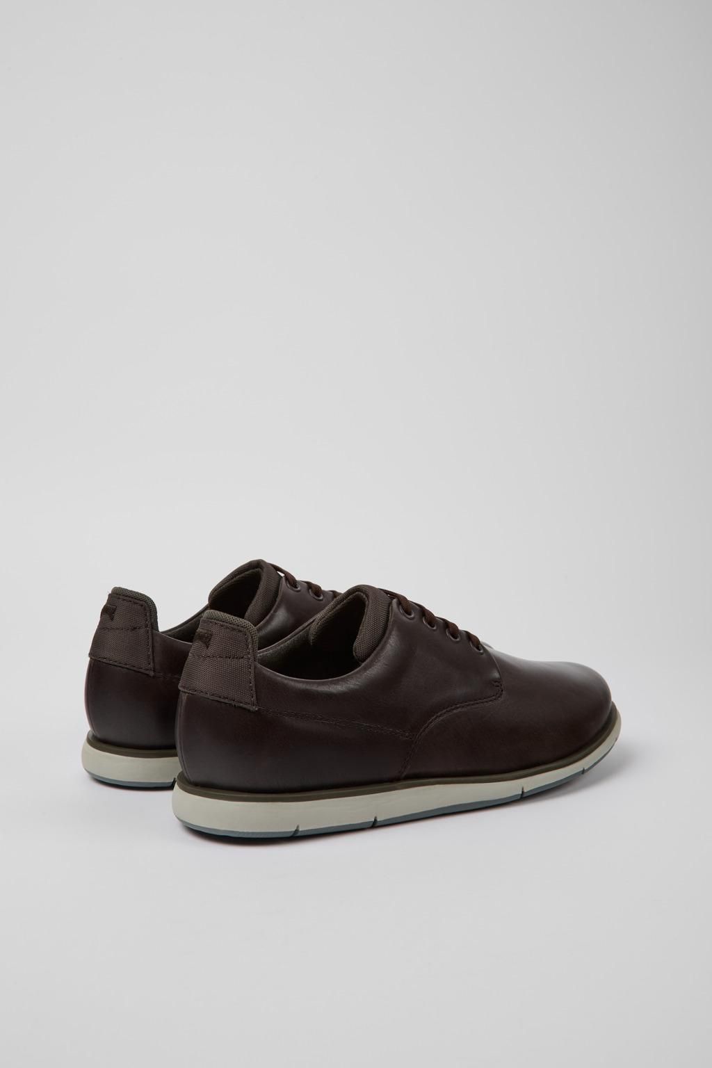캠퍼 브라운 레더 캐주얼 더비화 Smith K100478-013 BROWN - 상세 이미지 3