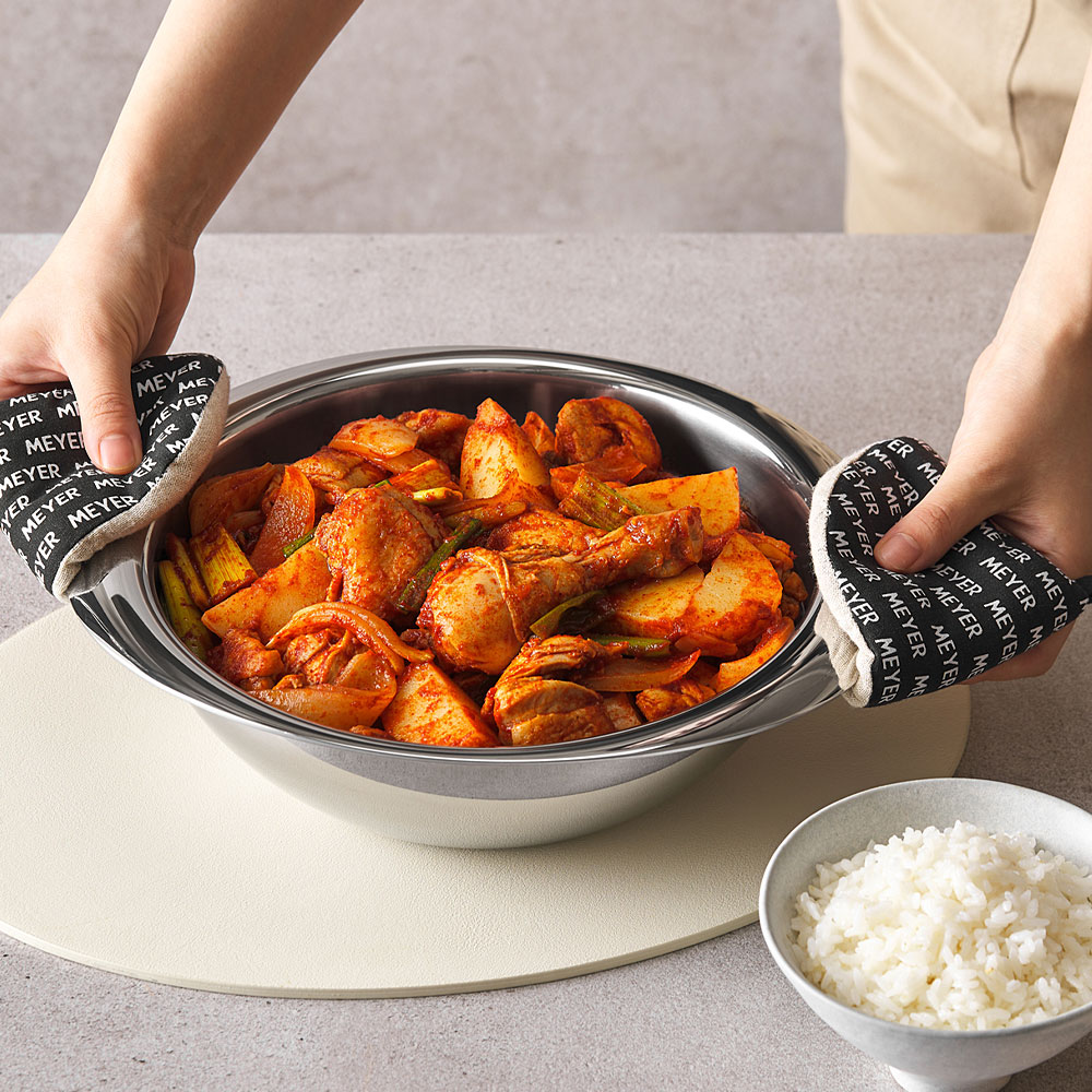 마이어 통3중 스테인리스 스틸 믹싱볼팬 22cm 이미지 8