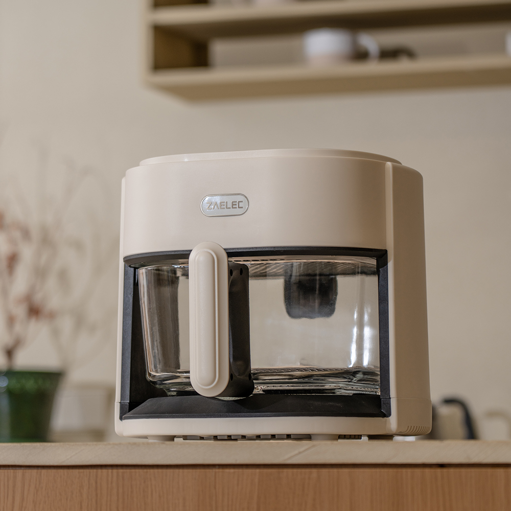 자일렉 글라스 에어프라이어 6L 대용량 유리 바스켓