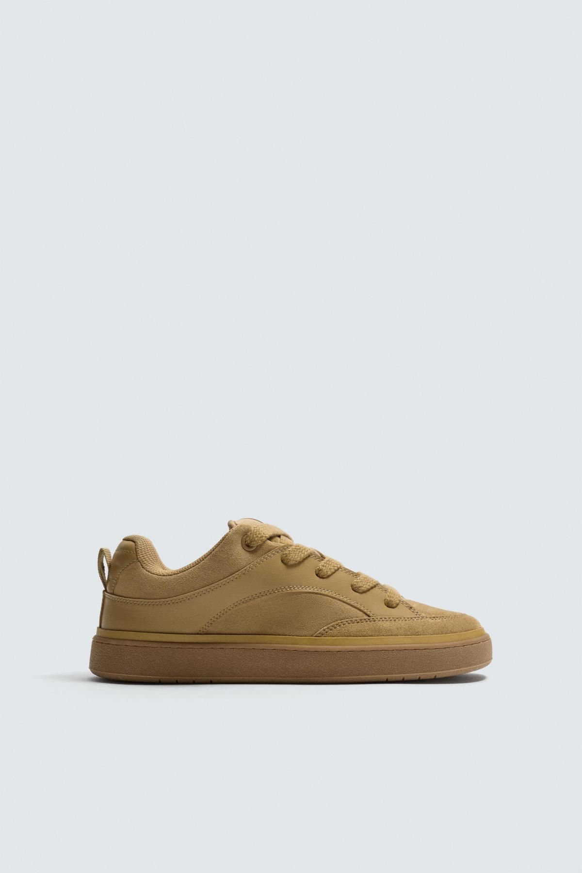 자라 청키 트렌디 남성 청키 스니커즈 2213/720 CAMEL BROWN - 메인 이미지