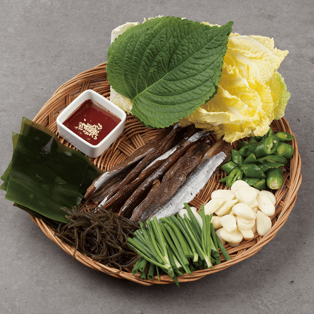 포항 구룡포 과메기 야채세트 - 상품 이미지