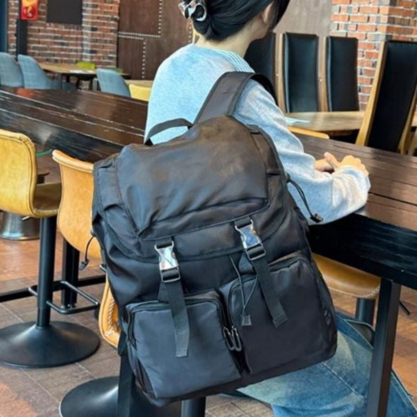 깔끔한 남성 백팩 직장인 빅사이즈 백팩 남녀공용 노트북 - 메인 이미지