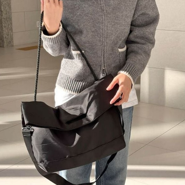 데일리 나일론 크로스 백 캐주얼 나일론 가방 손잡이 - 상품 이미지