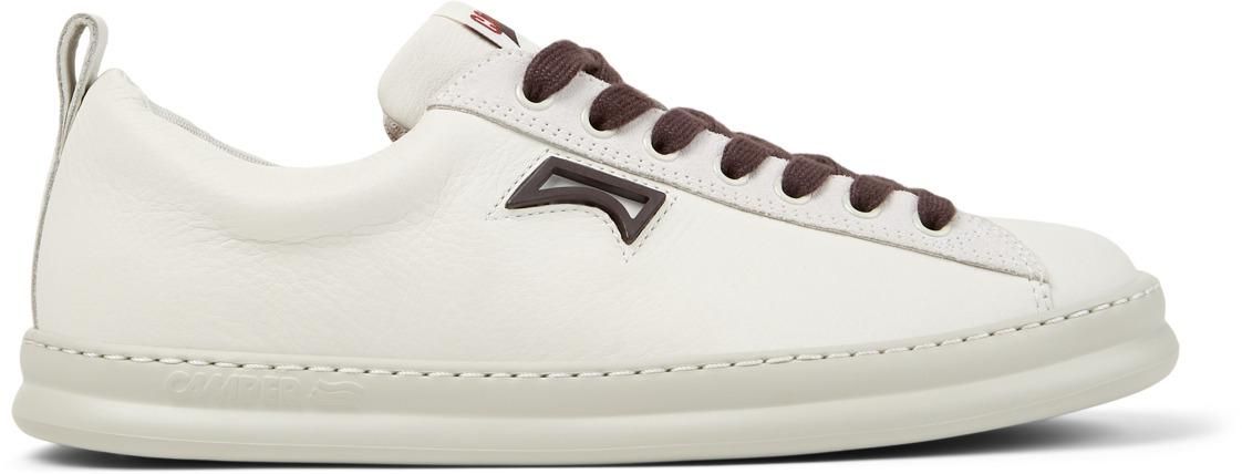 캠퍼 화이트 레더 스니커즈 Runner K101052-003 WHITE - 상세 이미지 5