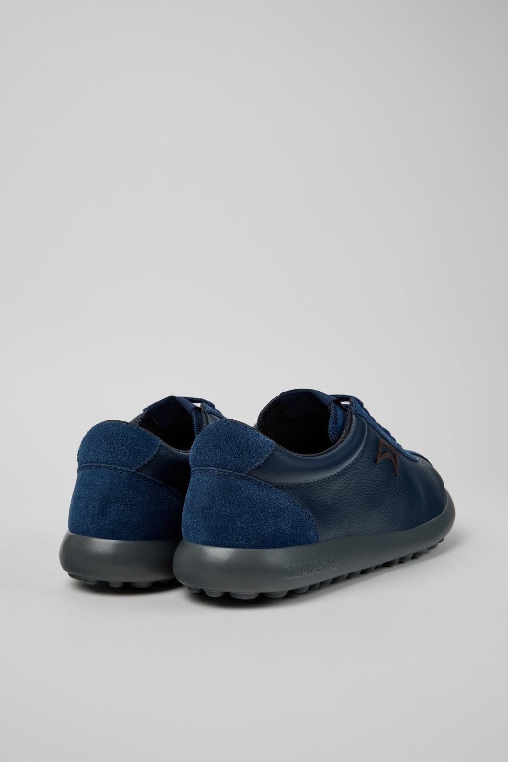 캠퍼 어반 블루 레더 스니커즈 Pelotas XLF K101019-010 BLUE - 상세 이미지 3