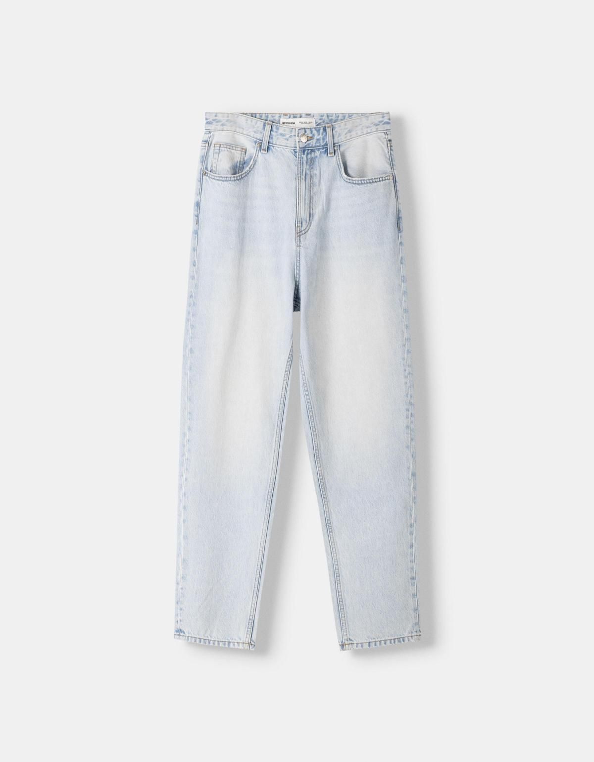 버쉬카 라이트 데님 루즈핏 와이드 청바지 0363/450 LIGHT BLUE - 상세 이미지 3