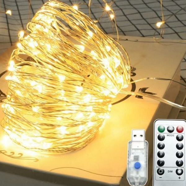 감성 led 줄 조명 무선 led 스트링 조명 크리스마스 - 상품 이미지